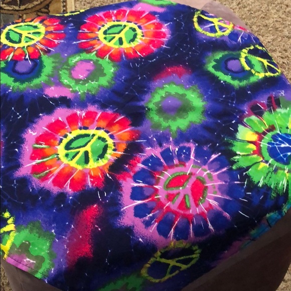 Bandana peace sign hair or face bandana boho - Picture 7 of 7